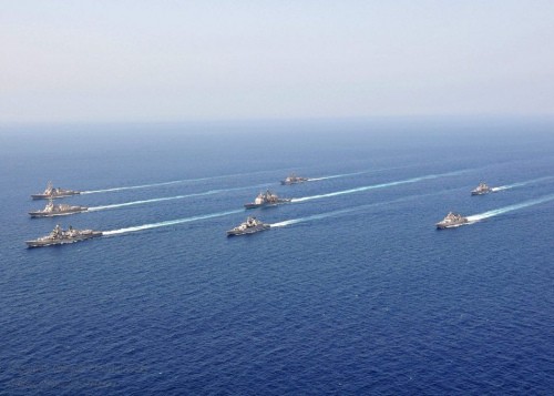 Mỹ Ấn diễn tập hải quân liên hợp